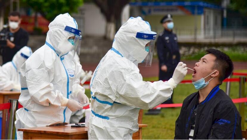 內(nèi)地21日新增確診病例14例 均為境外輸入