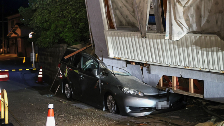 受颱風(fēng)影響日本3人死亡、千餘棟房屋被淹