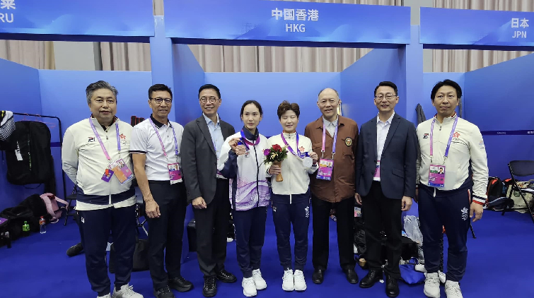 港隊(duì)亞運(yùn)直擊 | 港隊(duì)連添3枚獎(jiǎng)牌 楊潤(rùn)雄表示恭賀