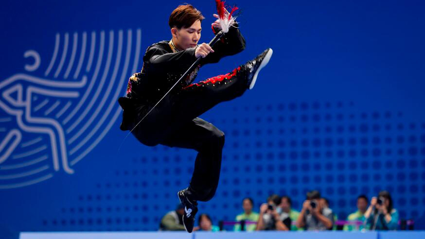 （滾動更新）港隊(duì)亞運(yùn)直擊 | 許得恩男子太極拳太極劍全能賽摘銀