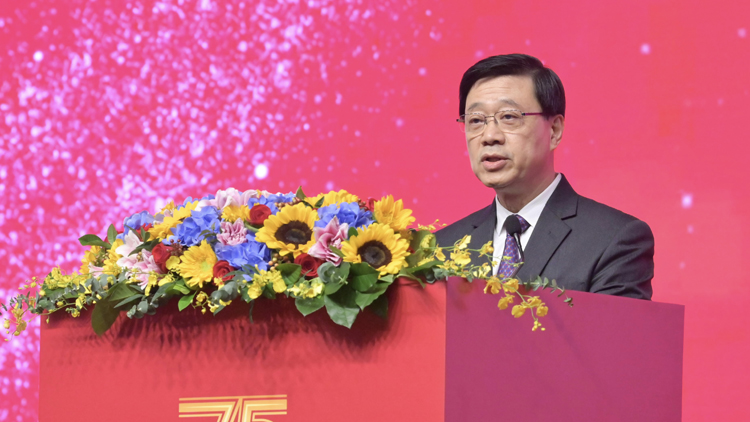 文匯報(bào)75周年 | 李家超對(duì)河套規(guī)劃報(bào)道印象深刻 冀續(xù)以健筆鐫刻祖國(guó)和香港故事