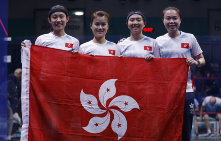 港隊今有望衝金 壁球女團(tuán)決賽鬥「馬」