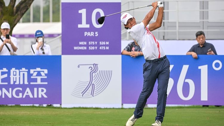 港隊亞運(yùn)直擊 | 男子高球許龍一排榜首明衝金