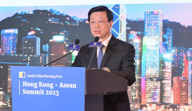 李家超：高度關(guān)注以巴衝突 籲港人保護自身安全