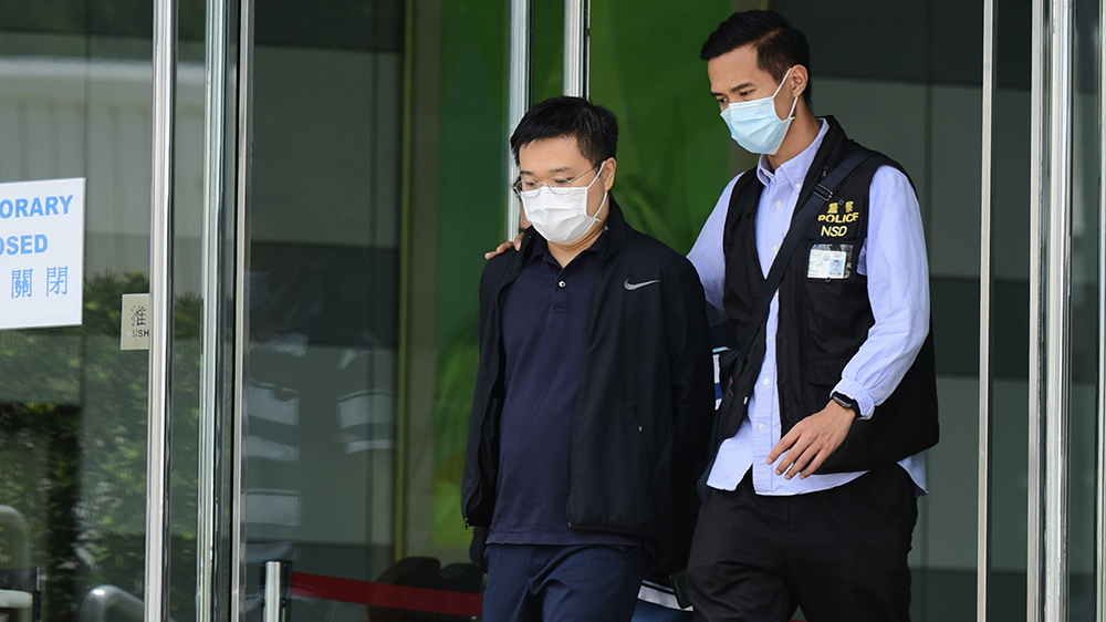 前蘋果日報(bào)總編輯羅偉光登報(bào) 向中國創(chuàng)新向心夫婦道歉