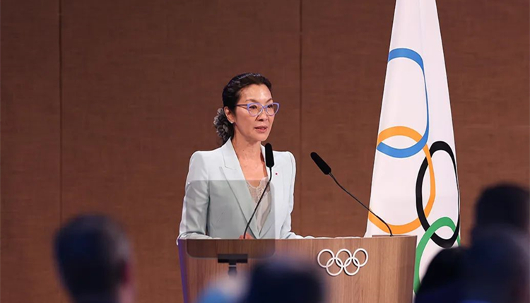 當(dāng)選國(guó)際奧委會(huì)委員後，楊紫瓊這樣說(shuō)