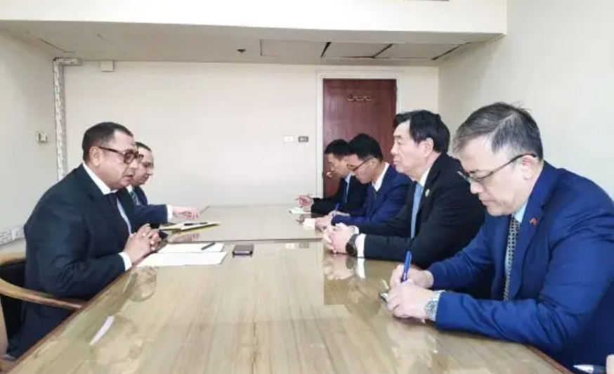 中國(guó)政府中東問(wèn)題特使翟雋訪問(wèn)埃及