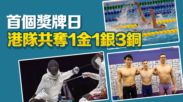 杭州亞殘運(yùn)丨港隊首金 鄧韋樂3連冠 張浚諾黃漢彥包攬銀銅