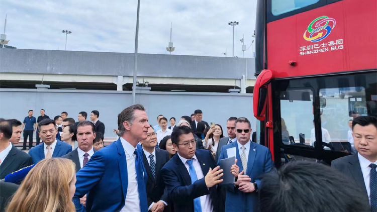 美國加州州長紐森開啟訪華，在深圳直呼Amazing！