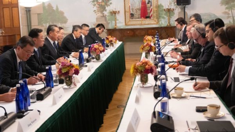 王毅會見美國總統(tǒng)國家安全事務(wù)助理沙利文