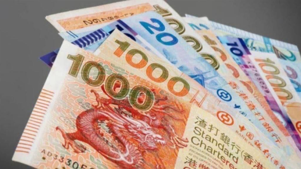 港元拆息個別發(fā)展 1個月拆息跌至4.8756厘