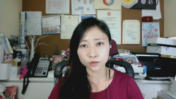 陳穎欣強烈譴責(zé)美議員妄圖恫嚇維護國安特區(qū)人員