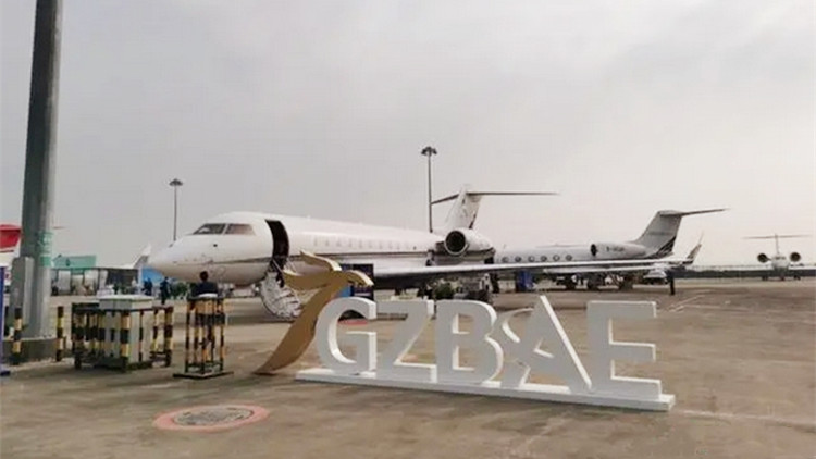 十多架世界名機(jī)亮相第六屆（中國(guó)）廣州商務(wù)航空展