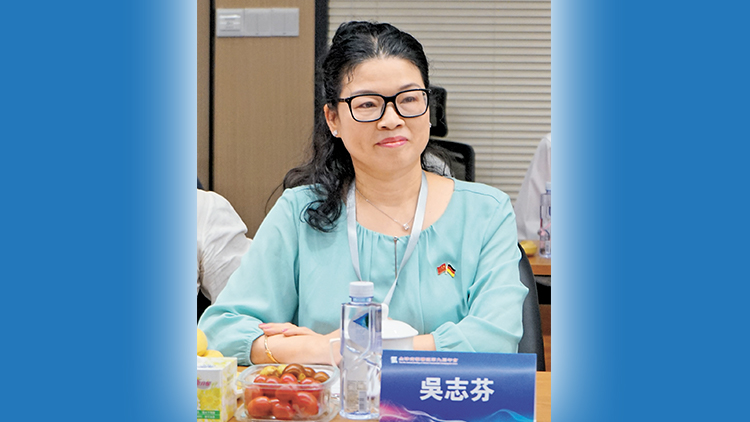 歐洲新僑網(wǎng)社長吳志芬：冀華文媒體融入當(dāng)?shù)刂髁魃鐣? title=