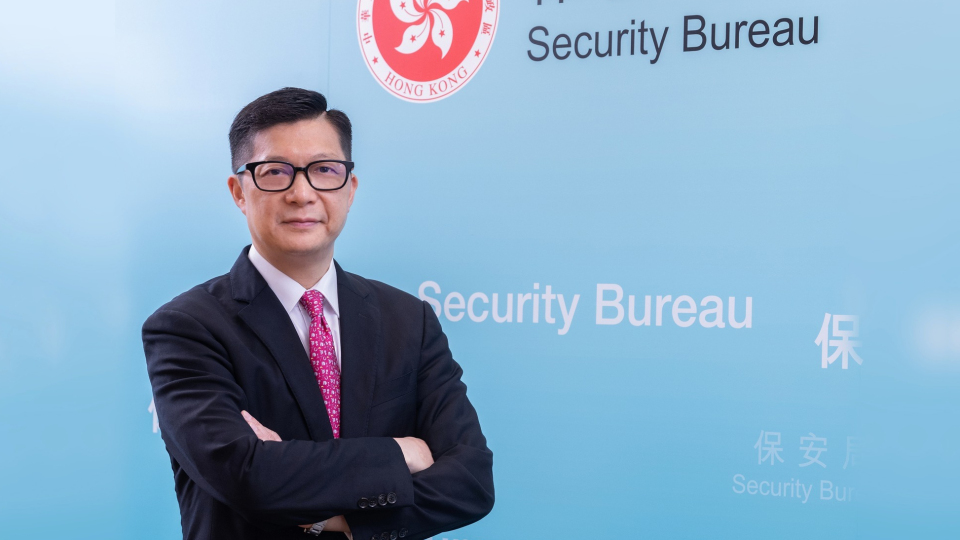 鄧炳強：經(jīng)歷2019年黑暴 市民清楚看到23條立法有必要