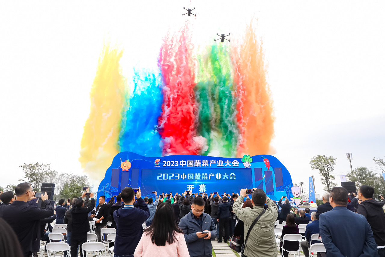 2023中國蔬菜產(chǎn)業(yè)大會(huì)在湖南漢壽召開