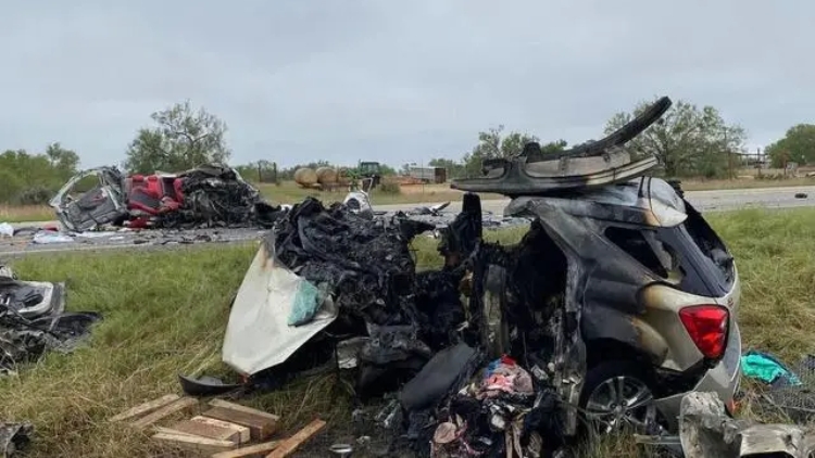 美國(guó)得克薩斯州發(fā)生交通事故致8人死亡