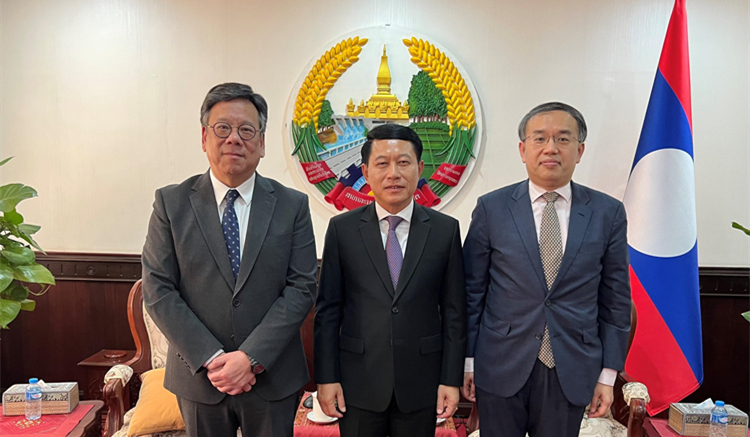 許正宇及丘應樺訪老撾晤政商界代表　冀建立夥伴關(guān)係