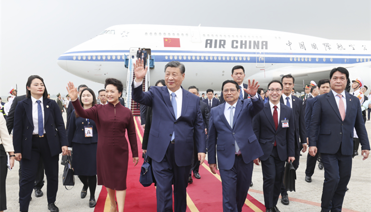 習近平同越共中央總書記阮富仲舉行會談