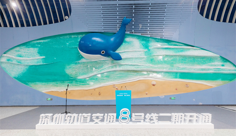 深圳地鐵8號線二期正式開門迎客 地鐵首次直通大小梅沙！ 