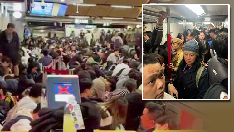 有片｜跨年酒店難訂 內(nèi)地客連夜趕回深圳 