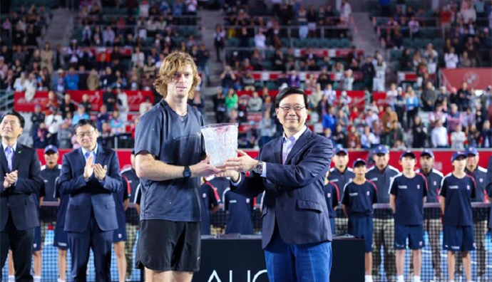 香港網(wǎng)球公開賽一連8天維園舉行  李家超：樂見多項(xiàng)國際盛事重臨香港