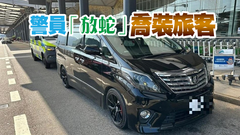 警方沙田打擊「白牌車(chē)」 拘捕1名司機(jī)