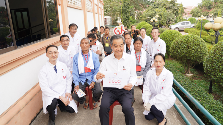 共享基金會(huì)全球五國完成9600例免費(fèi)白內(nèi)障手術(shù) 與老撾衞生部簽署延長合作備忘錄至2025年