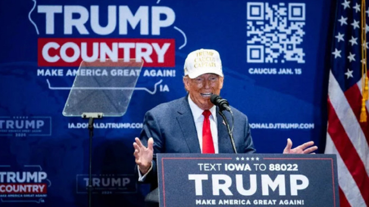 拿下艾奧瓦 特朗普贏得總統(tǒng)選舉共和黨首場初選