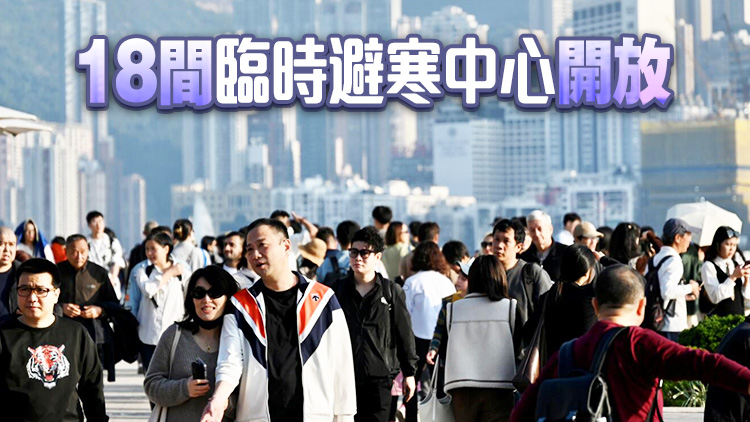 寒冷天氣警告和強烈季候風信號現(xiàn)正生效