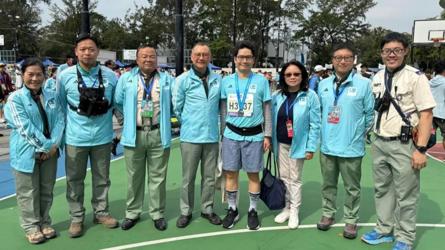 陳浩濂第19次參加半馬 活力滿(mǎn)滿(mǎn)迎亞洲金融論壇