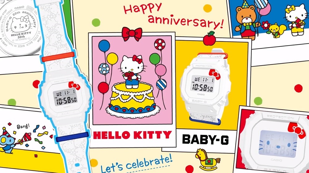 【時尚】Hello Kitty聯(lián)名表款 慶祝50周年
