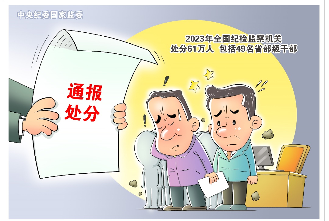 中央紀(jì)委國家監(jiān)委通報(bào)2023年對(duì)紀(jì)檢監(jiān)察幹部監(jiān)督檢查審查調(diào)查情況