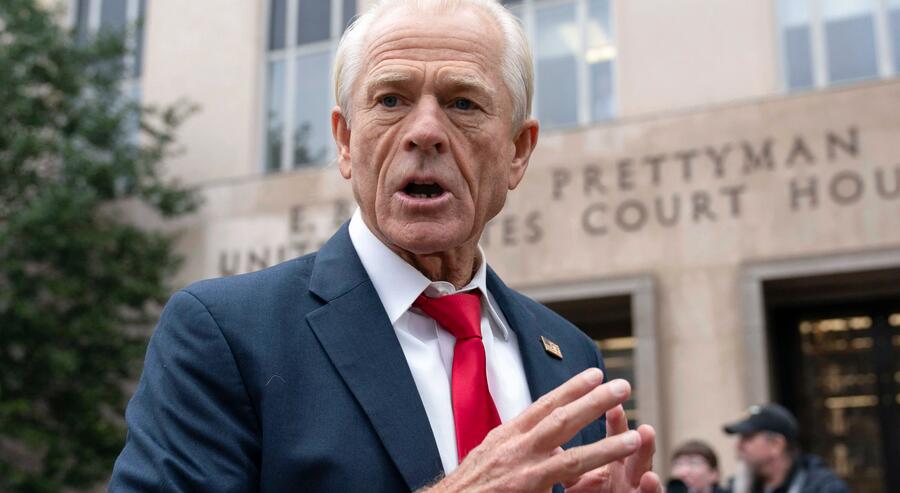 美國前總統(tǒng)特朗普顧問納瓦羅被判四個(gè)月監(jiān)禁