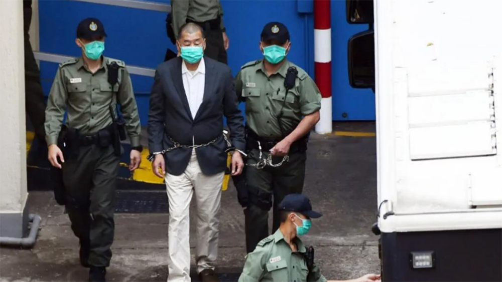 ?特區(qū)政府強烈譴責(zé)和反對四位前美國駐香港總領(lǐng)事就黎智英案的干預(yù)和抹黑言論