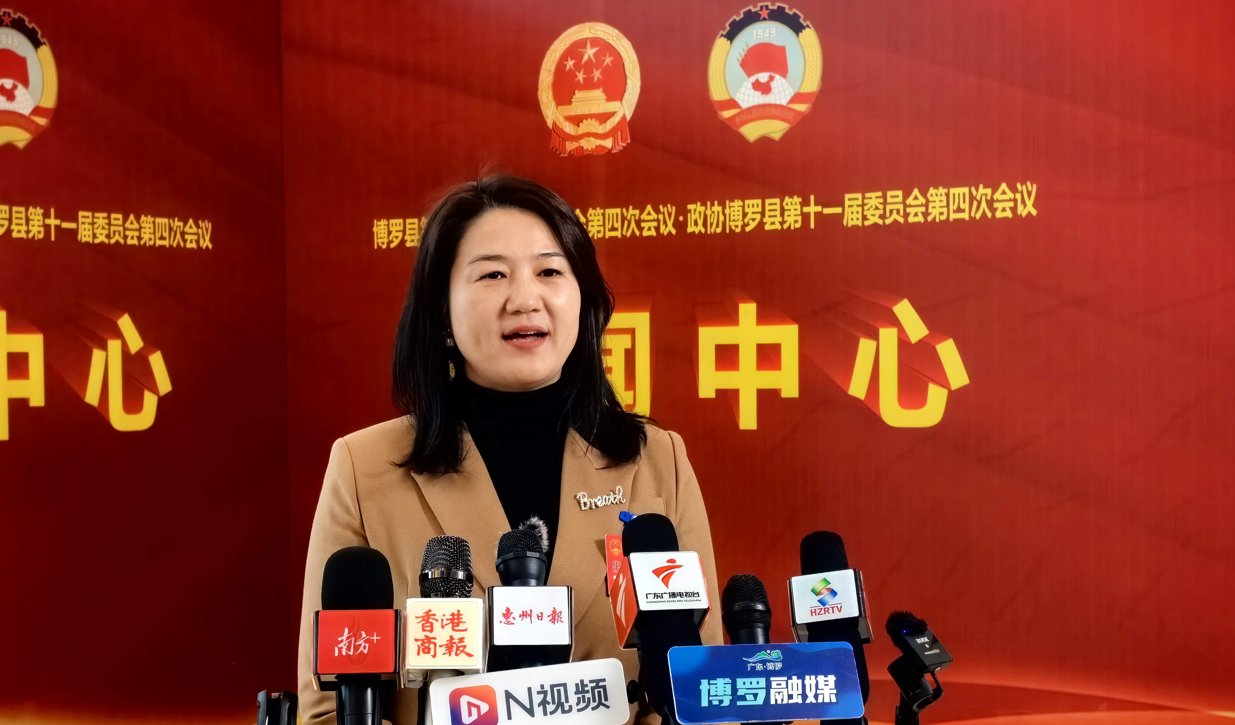 有片∣【聚焦博羅兩會】博羅縣人大代表趙誼莉：打造一二三產(chǎn)業(yè)融合發(fā)展「灣區(qū)樣板」