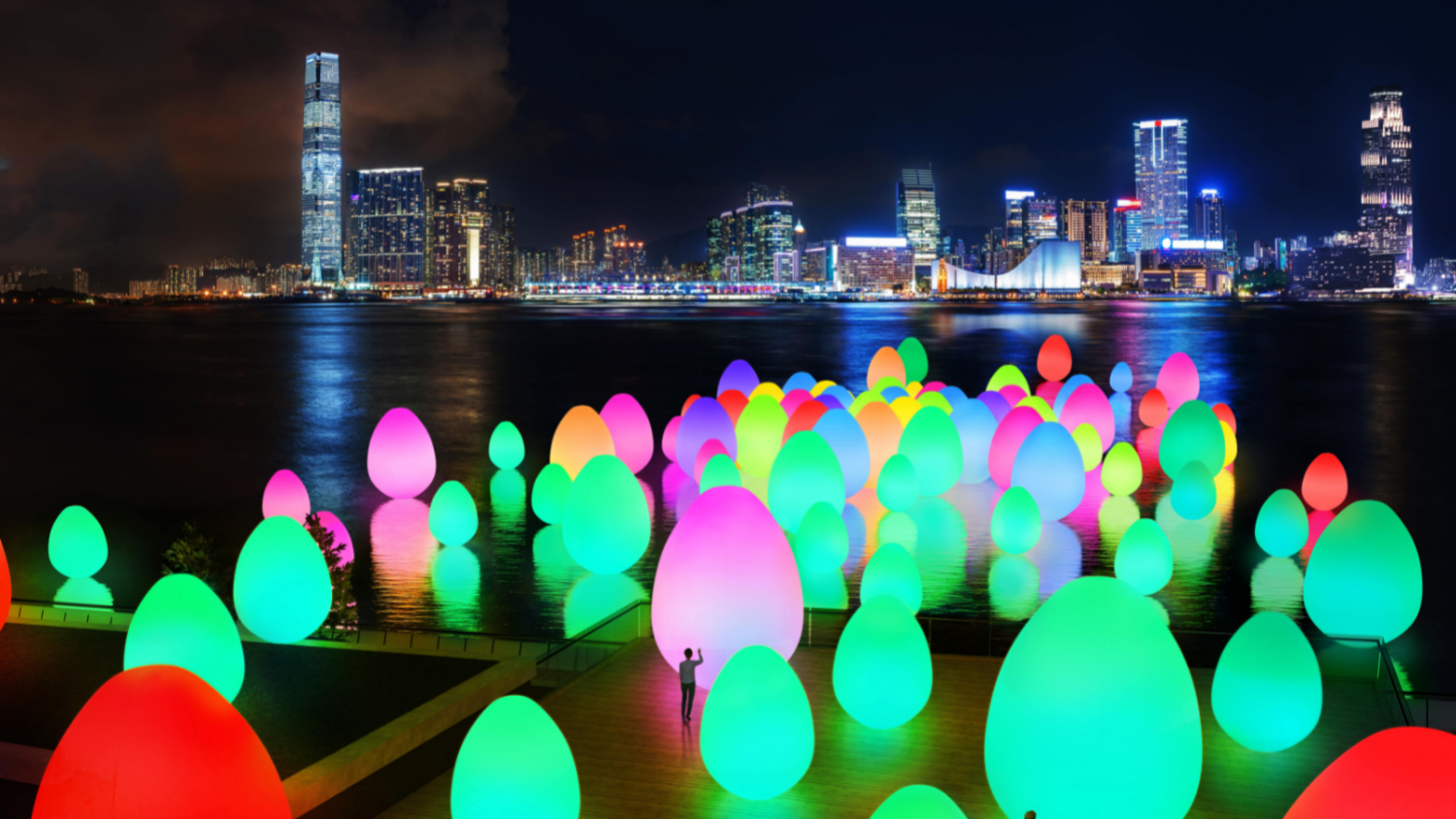 「藝術(shù)@維港」teamLab藝術(shù)展3月25日在維港兩岸登場