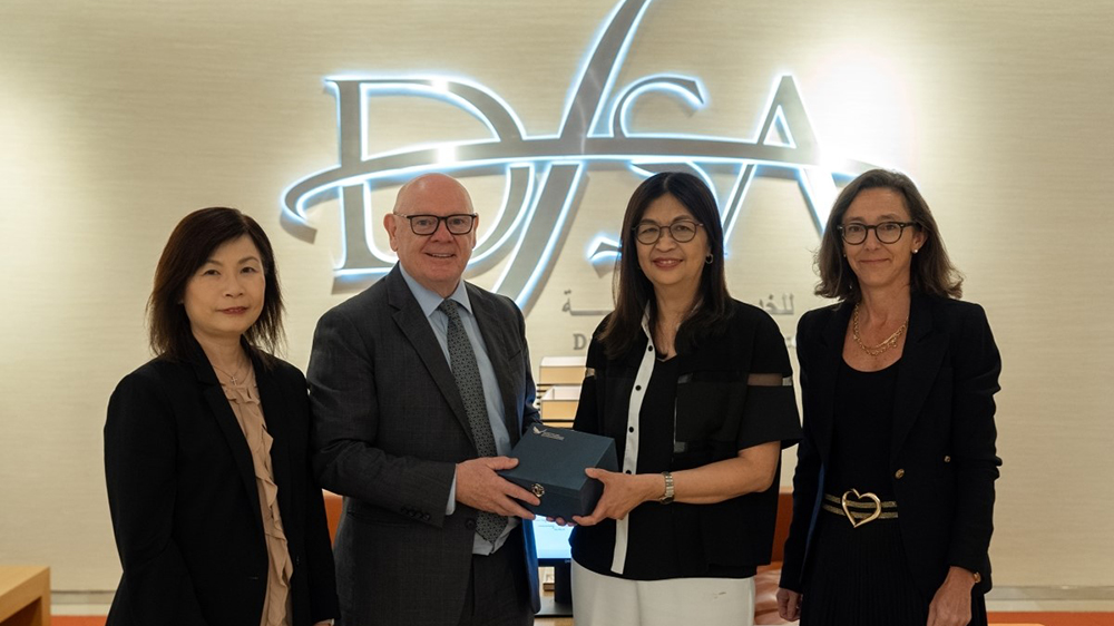 證監(jiān)會(huì)與迪拜金管局高層在迪拜會(huì)面