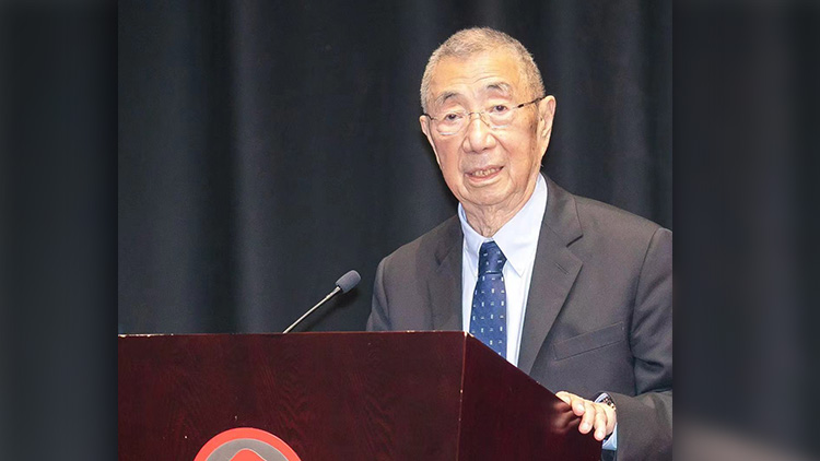 諾貝爾物理學(xué)獎得主丁肇中教授擔(dān)任「嶺南高等研究院」榮譽(yù)院長