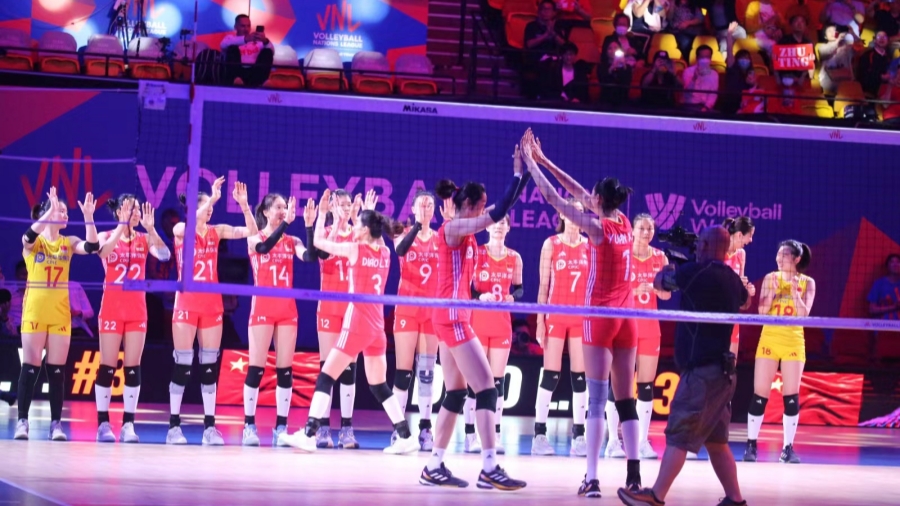 圖集 | 香港站旗開得勝！中國女排3:0輕取保加利亞