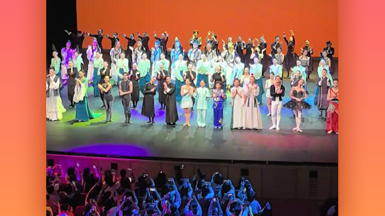 有片｜舞劇《詠春》壓軸！《紅日》唱響「盛舞之夜」