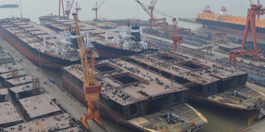 經(jīng)濟(jì)觀察｜上半年同比增逾九成 中國船舶出口持續(xù)火爆