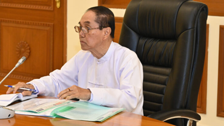 因精神系統(tǒng)相關疾病 緬甸臨時總統(tǒng)敏瑞正接受治療