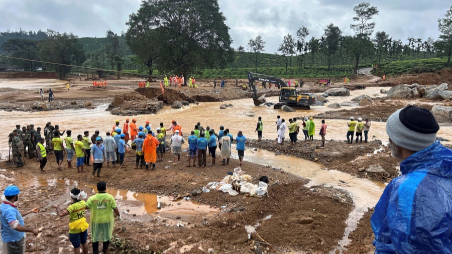 追蹤報(bào)道 | 印度喀拉拉邦山體滑坡已致174人死亡