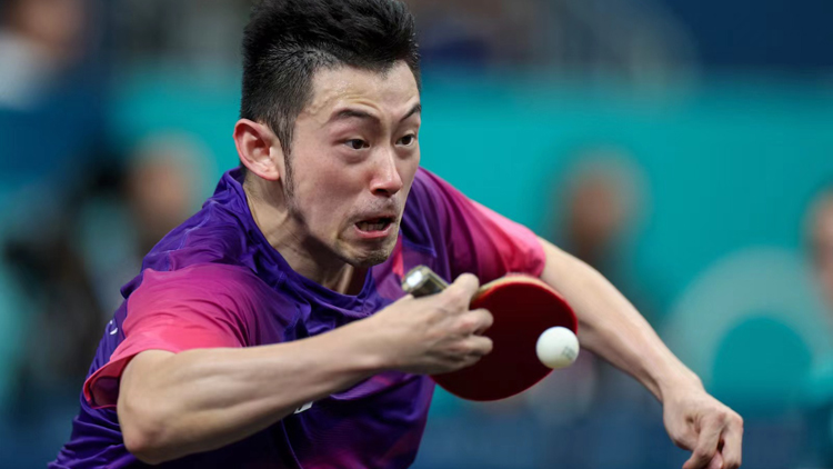巴黎奧運 | 黃鎮(zhèn)廷朱成竹乒球單打32強(qiáng)止步