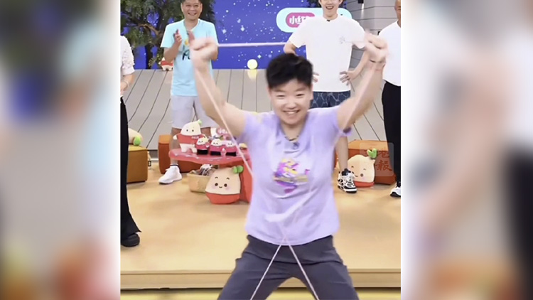 有片｜孫穎莎再現(xiàn)螃蟹步 這也太可愛了吧！