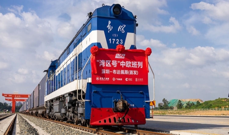 中歐班列（深圳）4周年 聯(lián)通歐亞44國