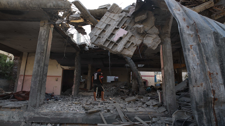 以色列爆發(fā)本輪巴以衝突以來最大規(guī)?？棺h活動