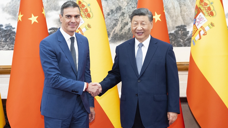 習(xí)近平會(huì)見西班牙首相桑切斯