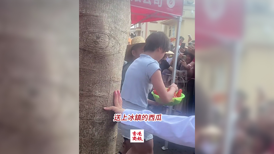 有片｜暖心！全紅嬋回老家 請粉絲吃西瓜